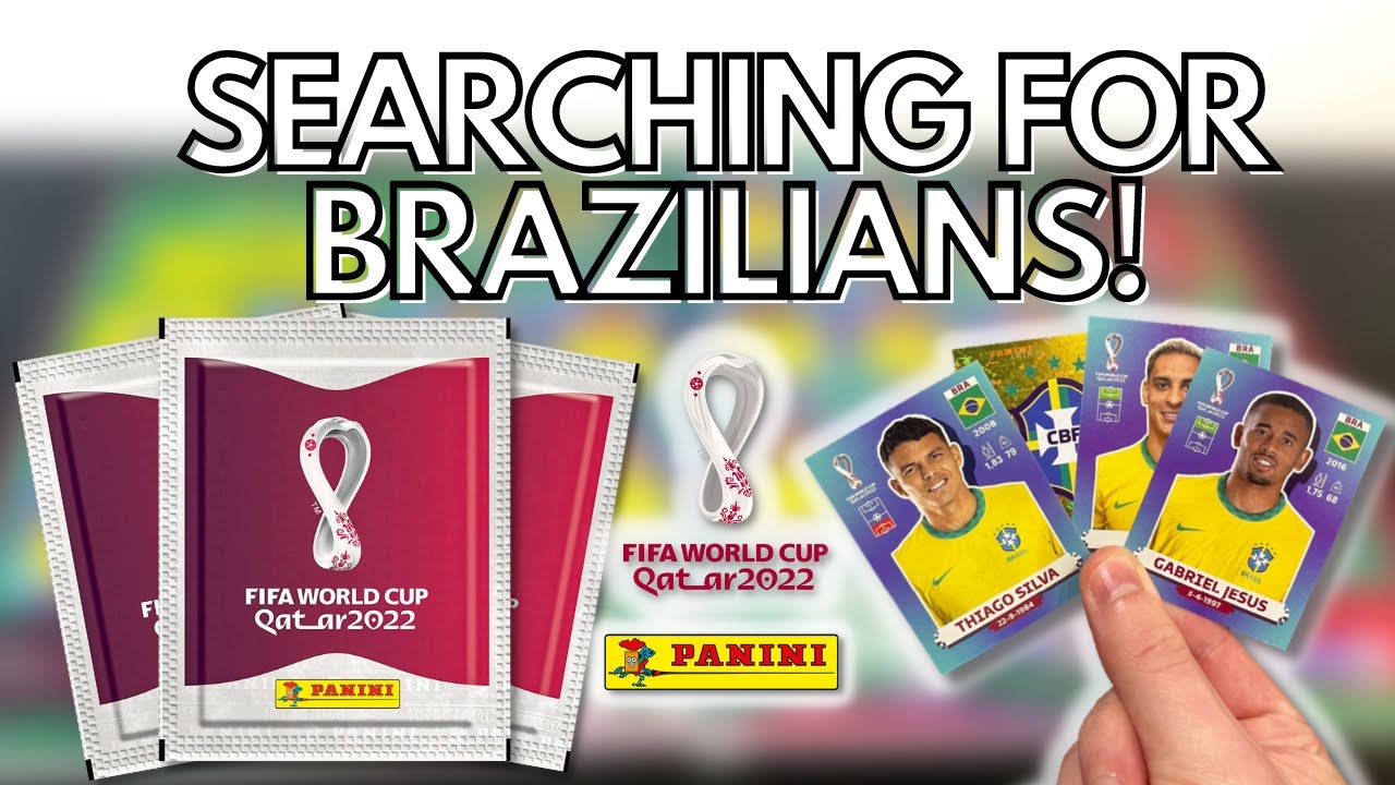 HUNTING FOR BRAZILIAN PLAYERS! | PANINI FIFA WORLD CUP 2022 QATAR STICKERS! | 12 PACK OPENING!