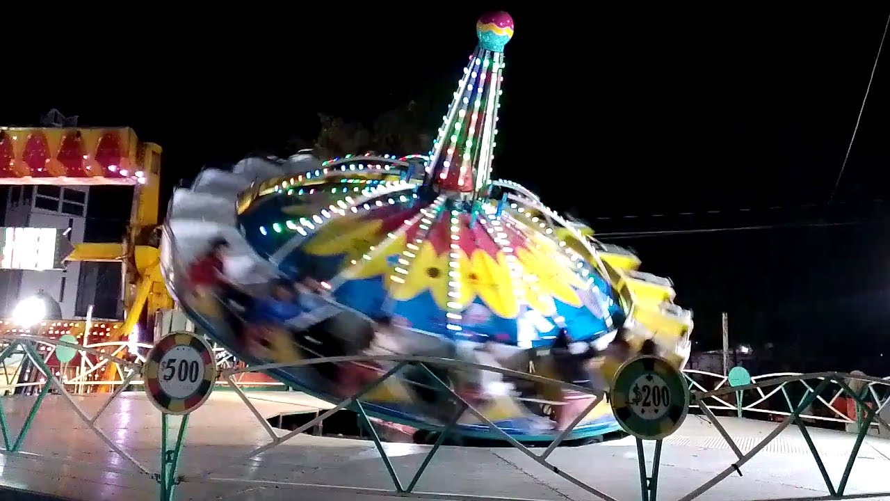 Trabant (La Ruleta) Flat Ride - Juego Mecanico off-ride