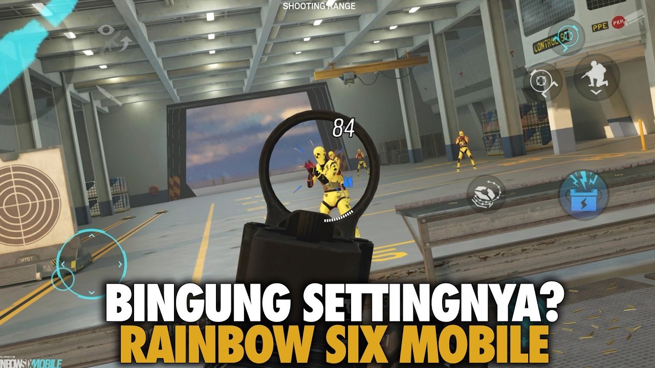 SEMUA SOLUSI DARI SETTING RAINBOW SIX MOBILE!!