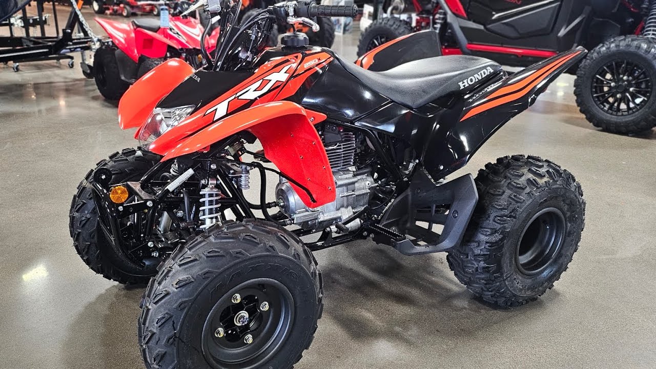2024 Honda TRX250X &ndash; Solstice Orange