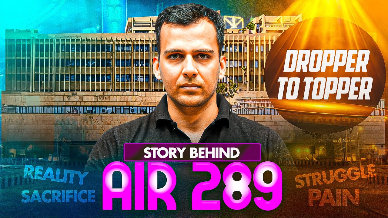 DROPPER Story Tarun Sir AIR-289🔥 || Dropper to Topper Ban Sakte Hai??😳