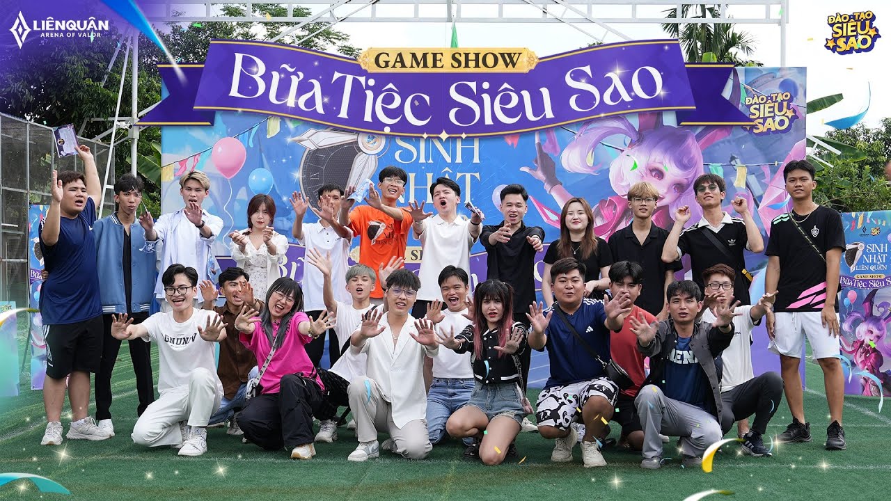 GAMESHOW BỮA TIỆC SIÊU SAO | Liên Quân Mobile [ĐÀO TẠO SIÊU SAO]