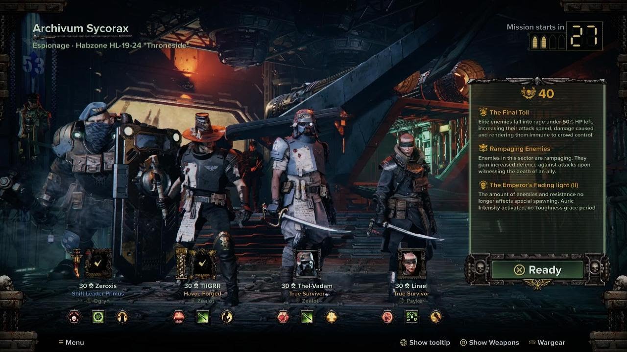 Warhammer 40000: Darktide / Havoc40 / Zealot #yosho #warhammer40k 