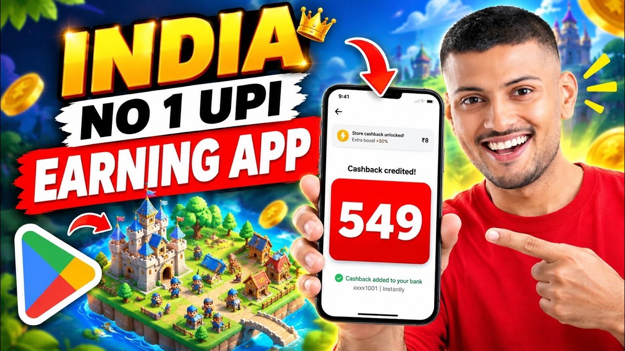 Money Earning App 2026 | NEW UPI MONEY EARNING APP | New Earning App Today