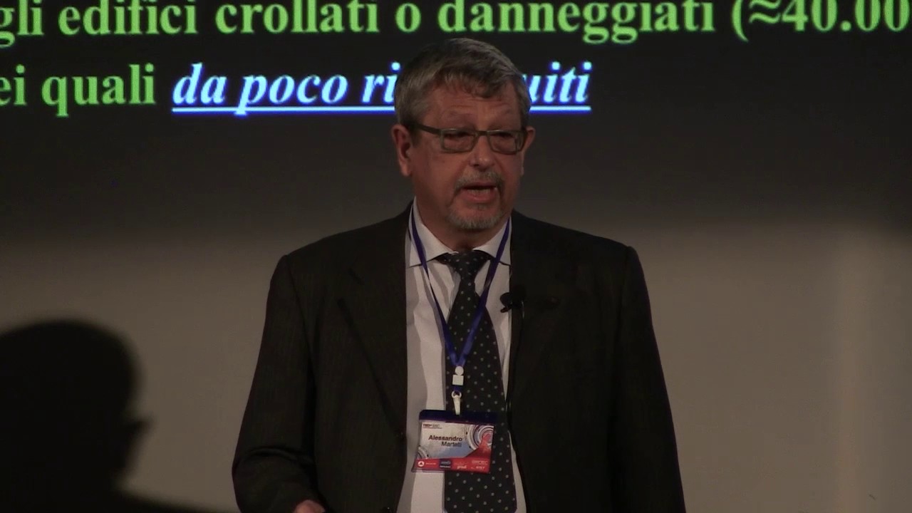 Rischio sismico, prevenzione e moderne tecnologie antisismiche | Alessandro Martelli | TEDxSSC