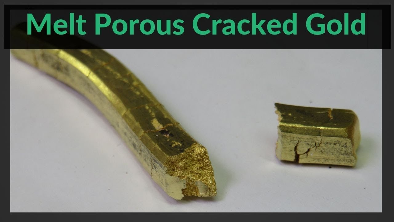 Solution to Porous Cracked Gold