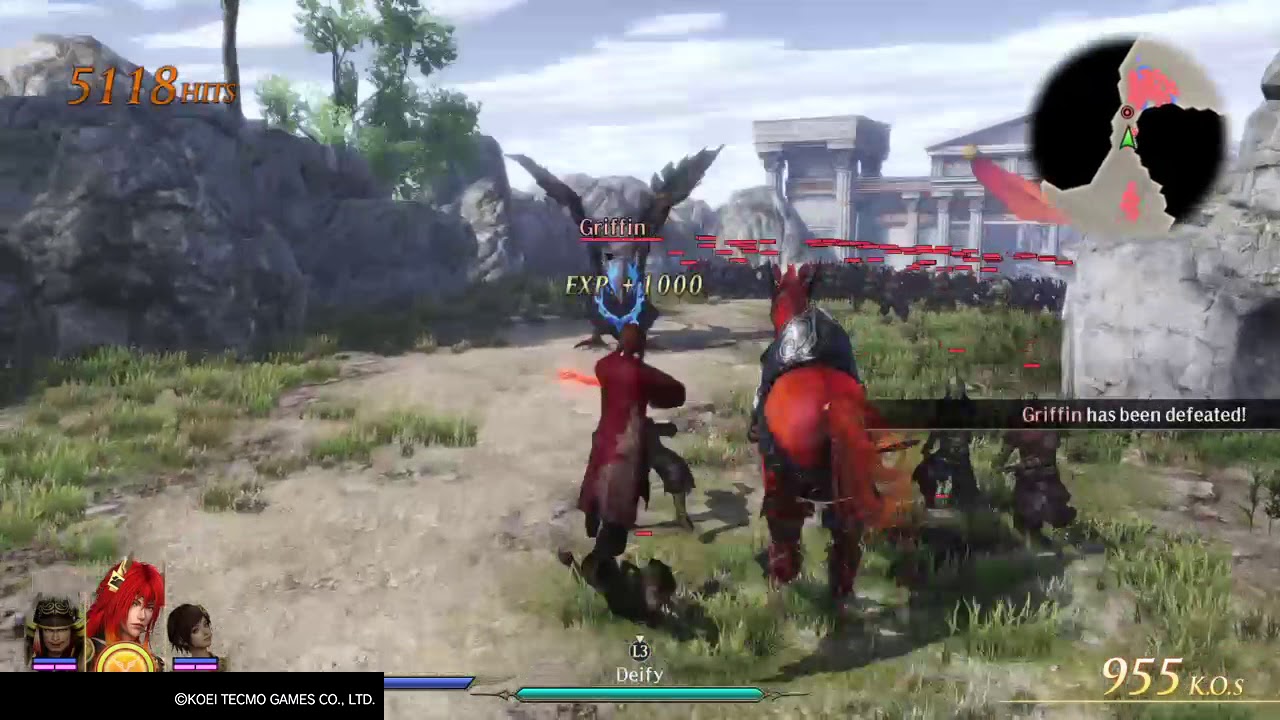 Warriors Orochi 4 | Mitsunari Ishida Solo Chaotic Difficulty