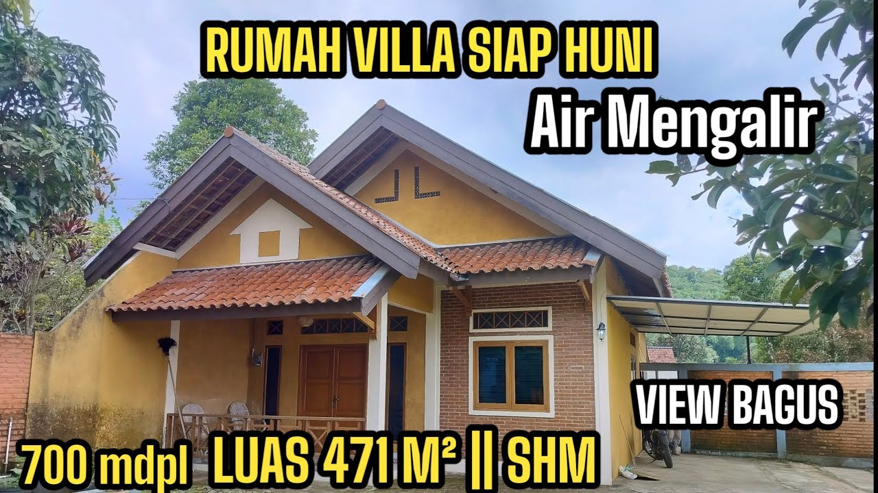 RUMAH VILLA SIAP HUNI DI JUAL VIEW BAGUS || AKSES MOBIL DI KAWASAN VILLA WANAYASA PURWAKARTA