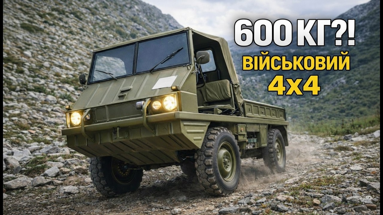 Коли Дорога Закінчується: Steyr-Puch Haflinger