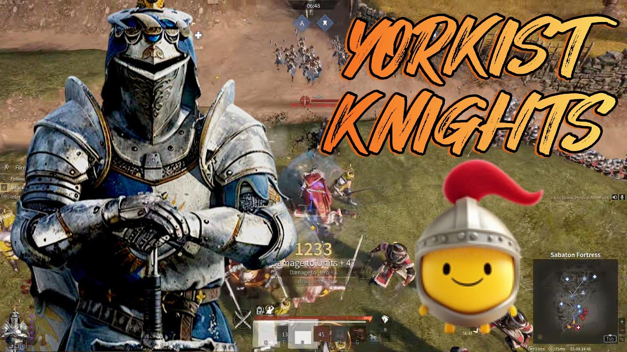 YORKIST KNIGHTS!NEW UNIT BEEN BUFFED AND FEELS GREAT!