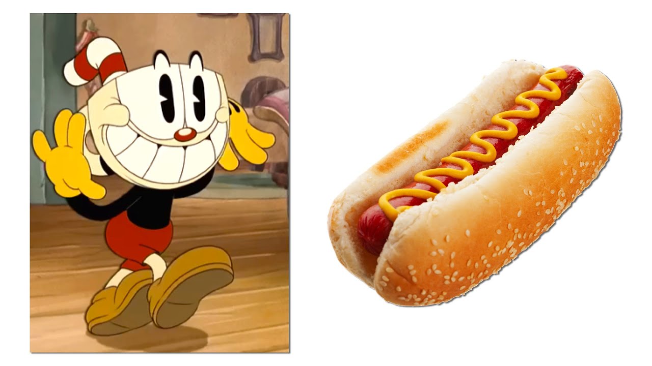 Cuphead Show Characters and their favorite FOODS