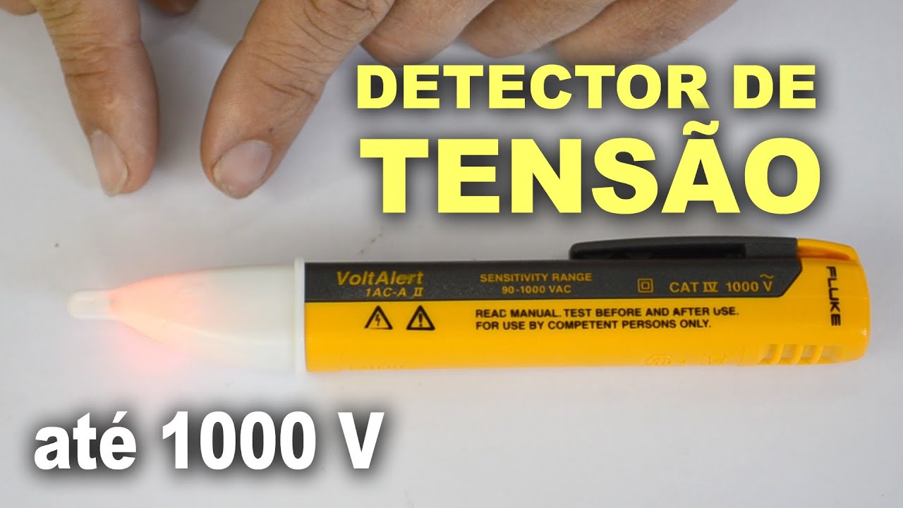 Detector de tensao Fluke VoltAlert - Review do modelo 1AC-A II