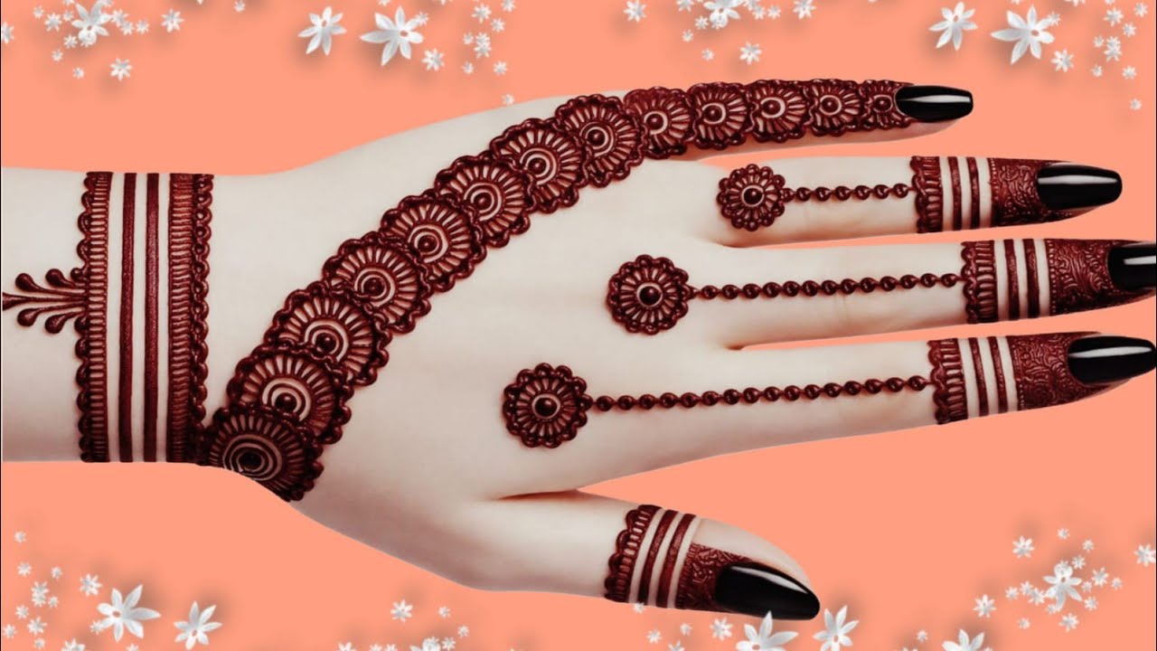 Beautiful Easy Jewellery Mehndi Design | Mehandi Ka Design | Mehndi Designs For Hands |Simple Mehndi