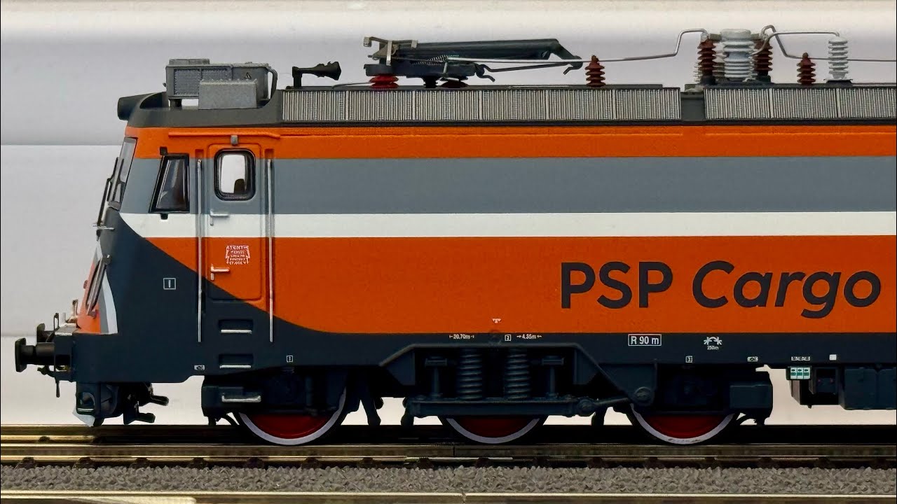 Unboxing Locomotiva LEMA PSP CARGO GROUP #A60208