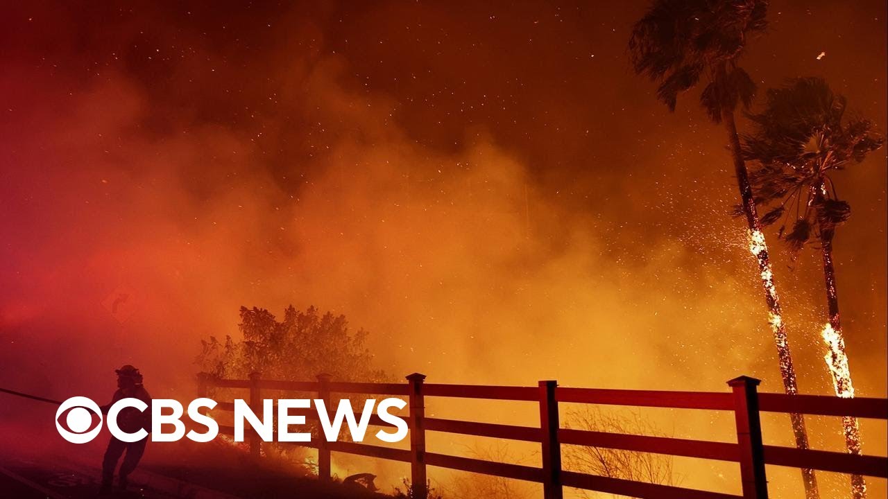 Evacuations underway as Franklin Fire burns in Malibu, California