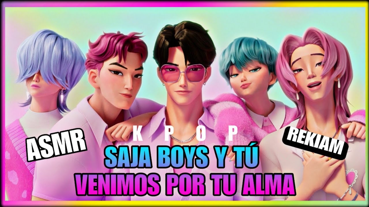 【ASMR】IDOL'S K-POP SAJA BOYS Quieren tu Alma, se meten a tu camerino 😈🎤 Jinu, Mistery, Abby, Romance
