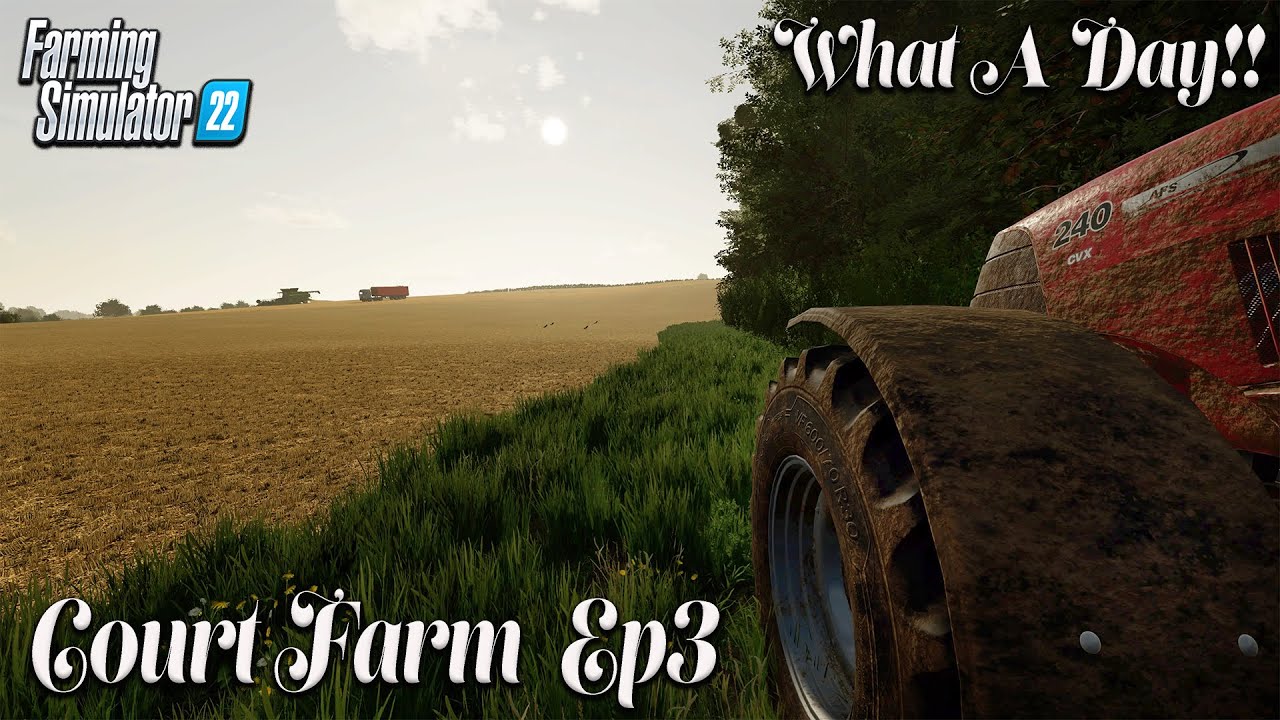 FS22 | COURT FARM | Ep3 | GLORIOUS CONTRACTING! | Farming Simulator 22 PS5 Let&rsquo;s Play.