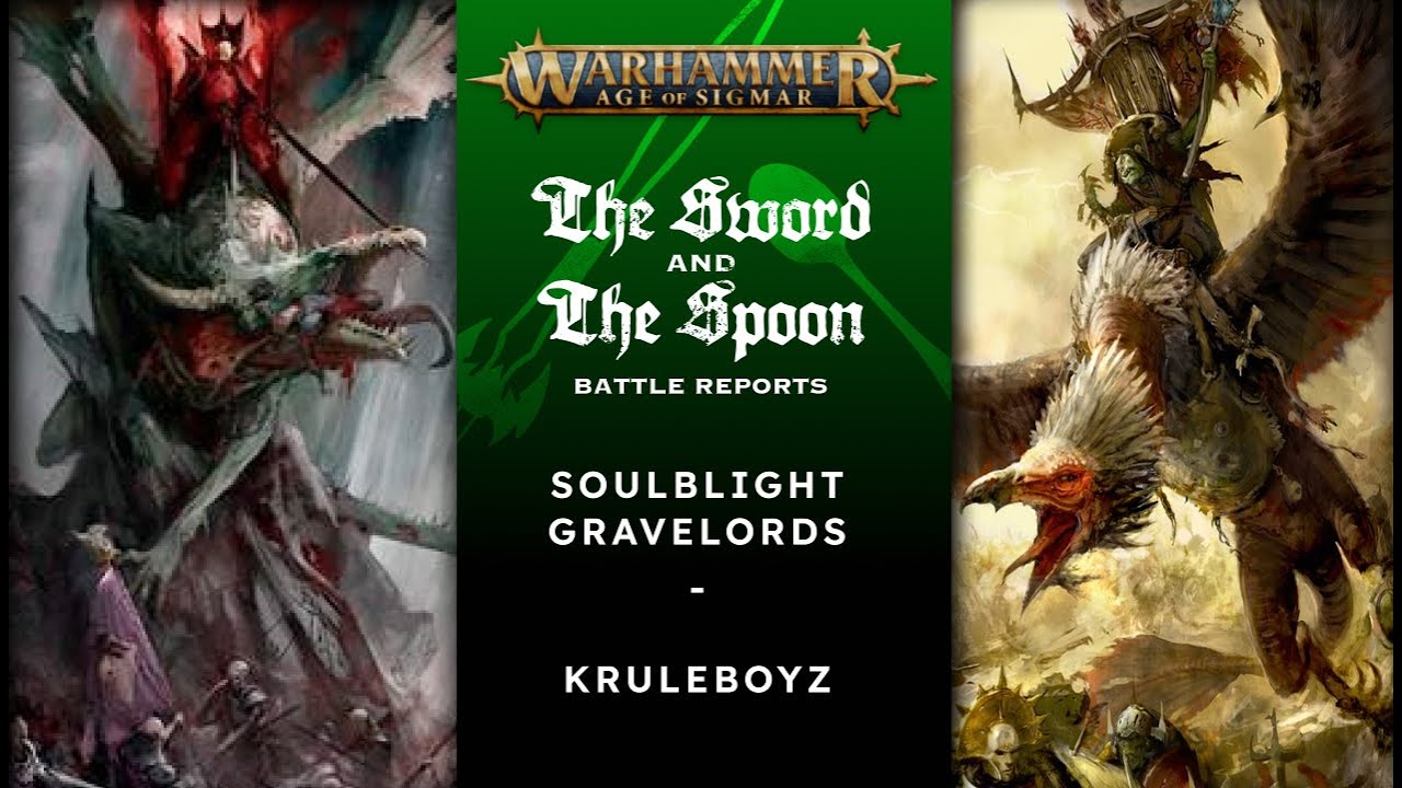 Soulblight Gravelords v Kruleboyz #games #adwip  #ageofsigmar #newaos