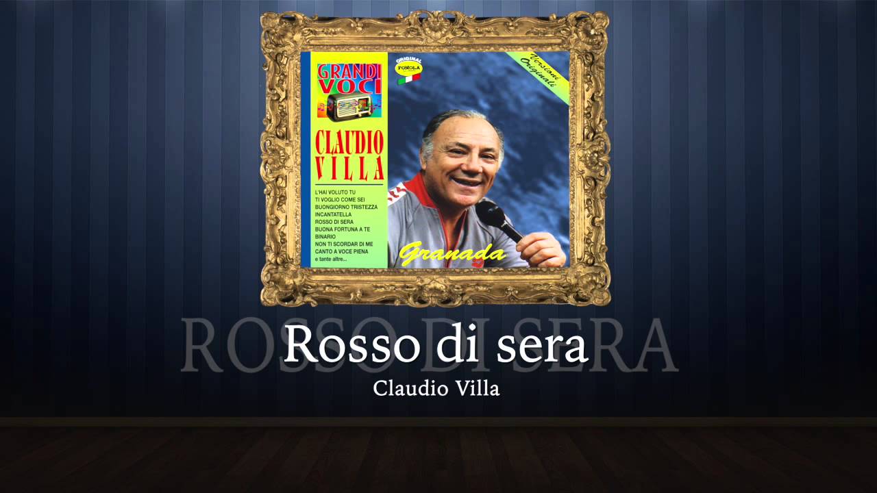 Claudio Villa - Rosso di sera