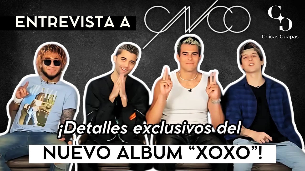 CNCO nos cuenta DETALLES EXCLUSIVOS sobre su último álbum #XOXO