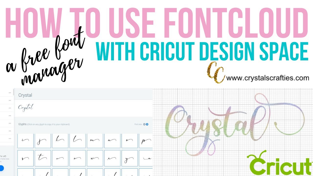 How to use FontCloud with Cricut Design Space