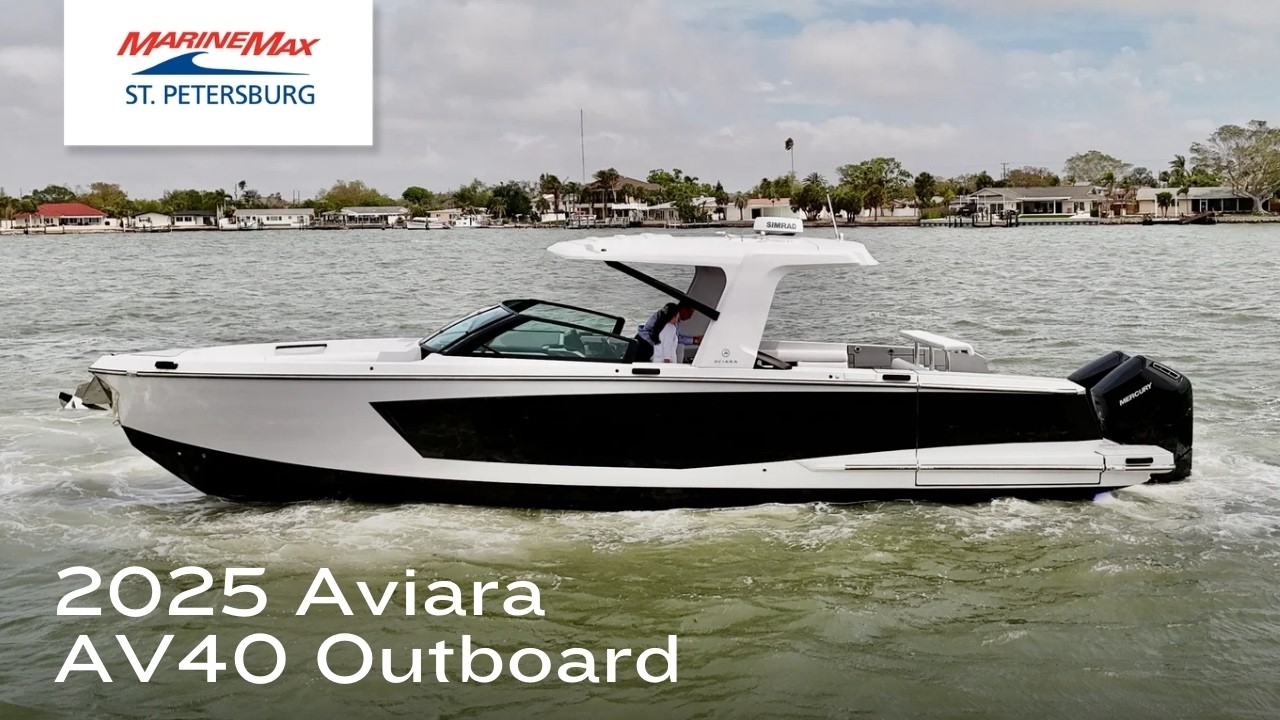 Подвесной мотор Aviara AV40 2025 года | Уже в продаже в MarineMax St. Petersburg