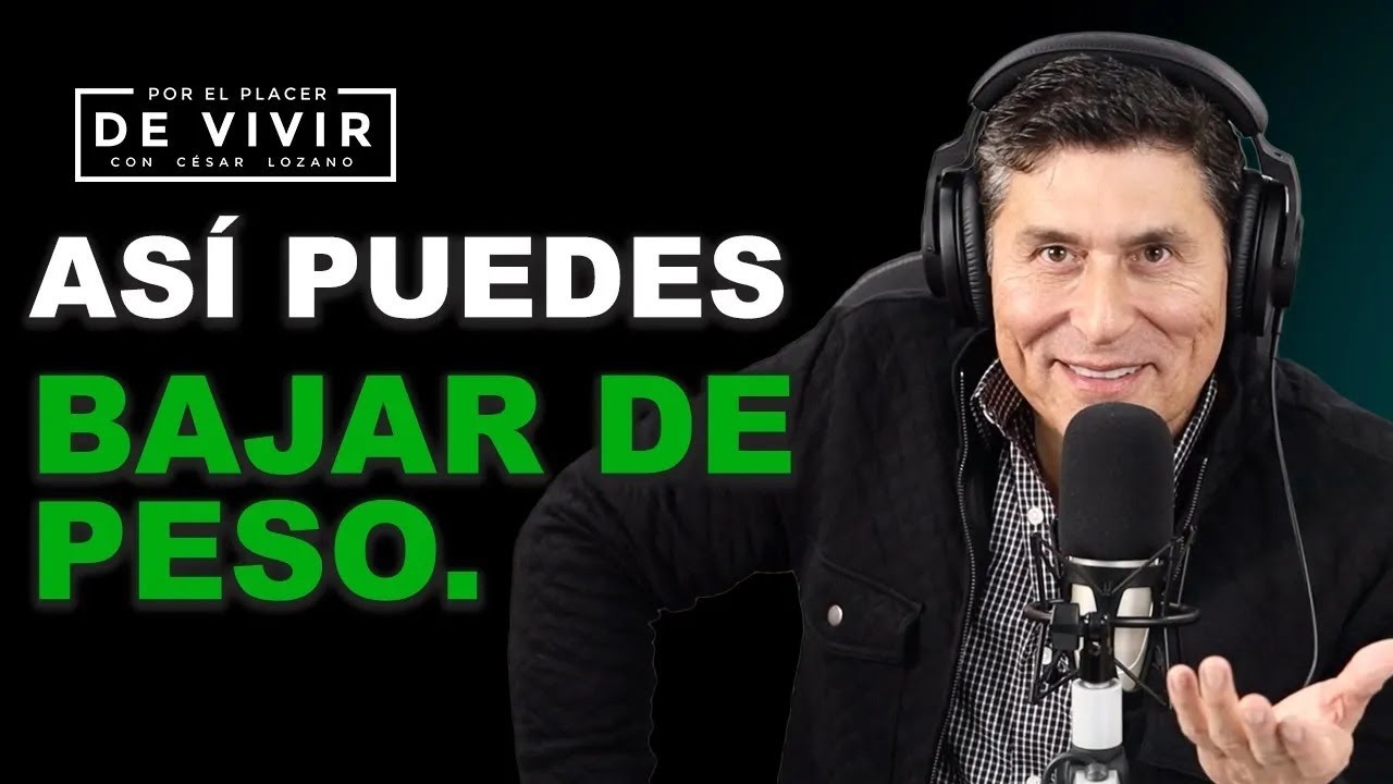 Baja los kilitos que ganaste el pasado diciembre | Por el Placer de Vivir con César Lozano