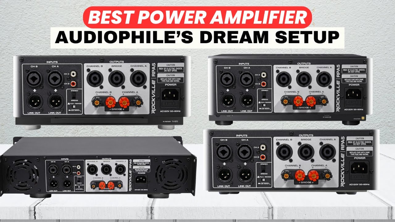 Best Power Amplifiers in 2025 🔊 | Audiophile Picks & Honest Review