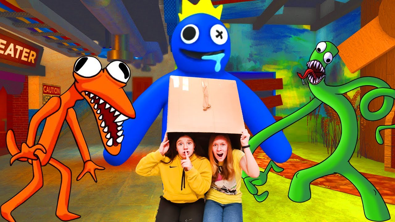 ΜΑΣ ΕΠΙΤΕΘΗΚΑΝ ΟΙ RAINBOW  FRIENDS!