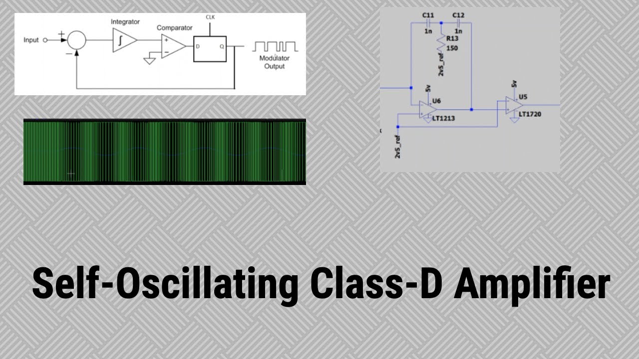[#21] Self-oscillating Class-D amplifiers