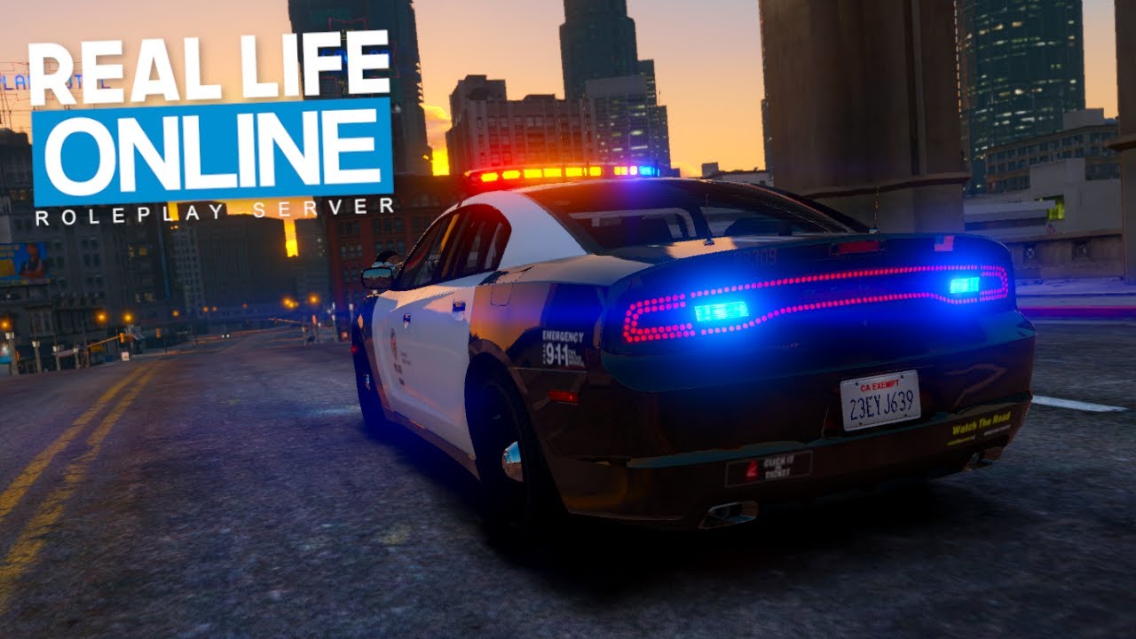POLIZEI AUF STREIFE! - Real Life Online
