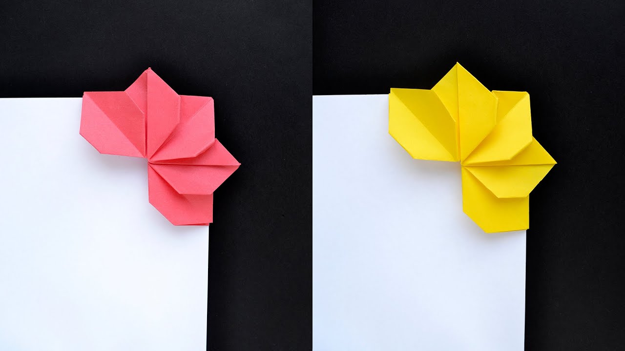 Beautiful PAPER BOOKMARK 