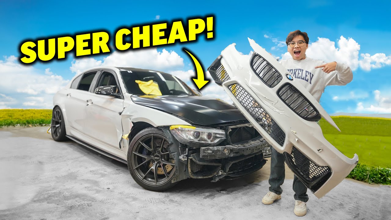 ВОССТАНАВЛИВАЮ СВОЙ РАЗБИТЫЙ BMW M3 COMPETITION! *Безумная трансформация*