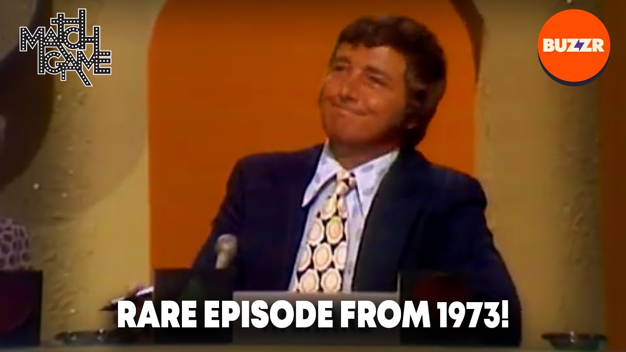 NEW TO BUZZR | Episode 7 | Match Game 1973 | Gene Rayburn
