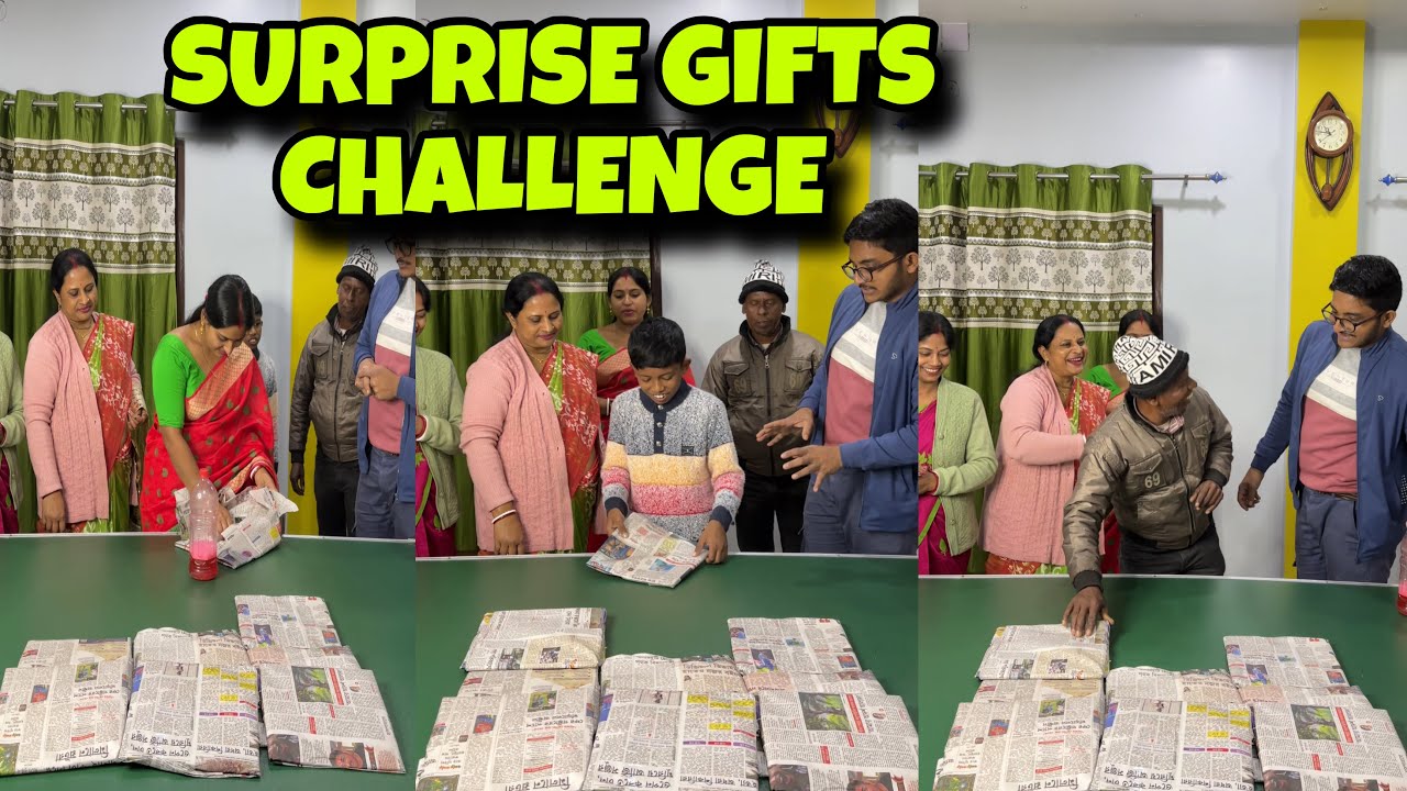 Flip The Bottle & Win Surprise Gifts | New Challenge Video | S Paul Family Challenges 