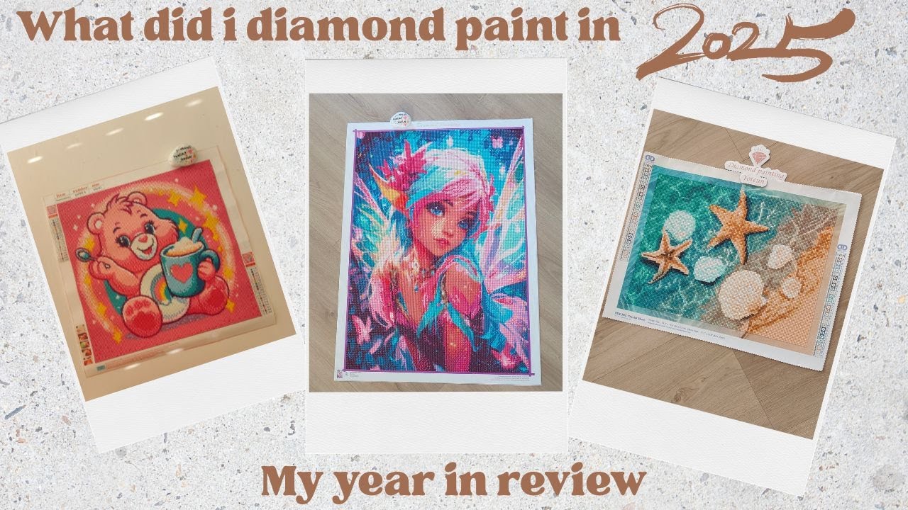 What did I diamond painting in 2025? My year in review