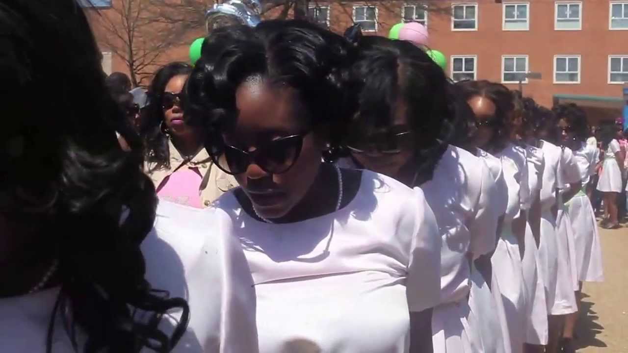 Alpha Kappa Alpha, Alpha Chapter, Howard University Spring 2013 Probate: 50 R.E.I.G.N.