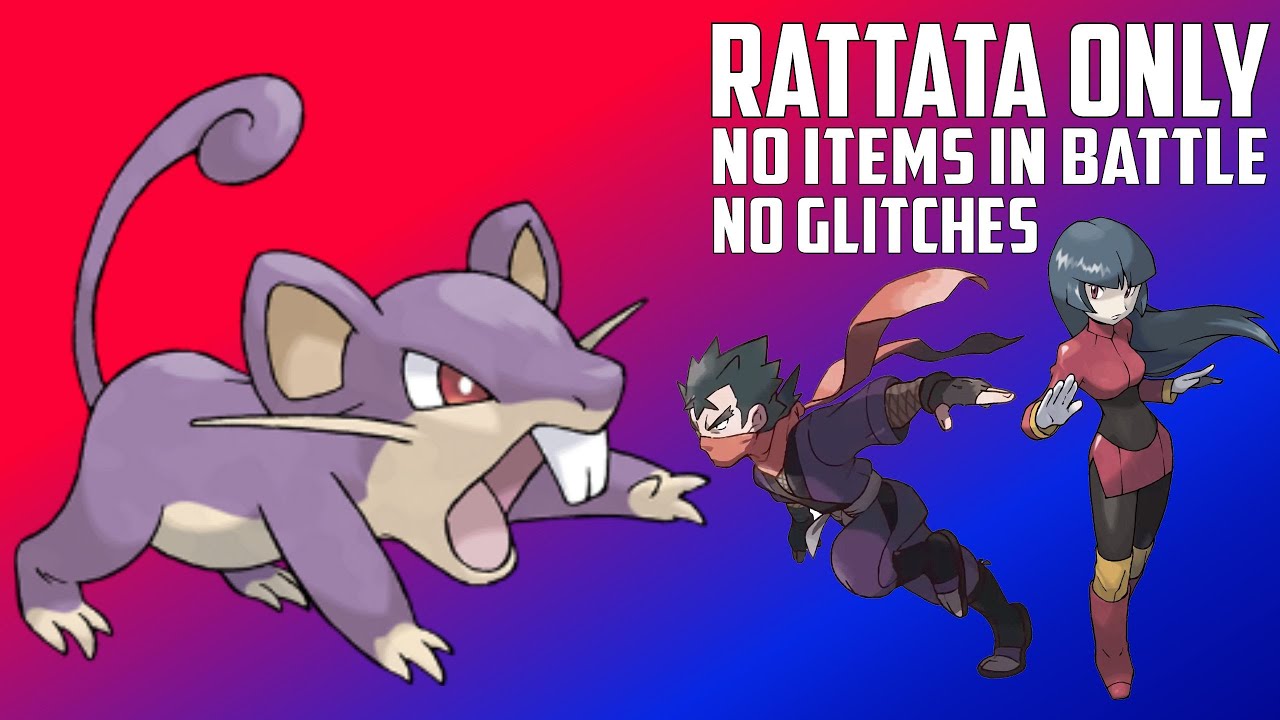 Can You Beat POKEMON RED With ONLY 1 RATTATA? RATTATA VS KANTO 1X03 ITA (Koga & Sabrina)