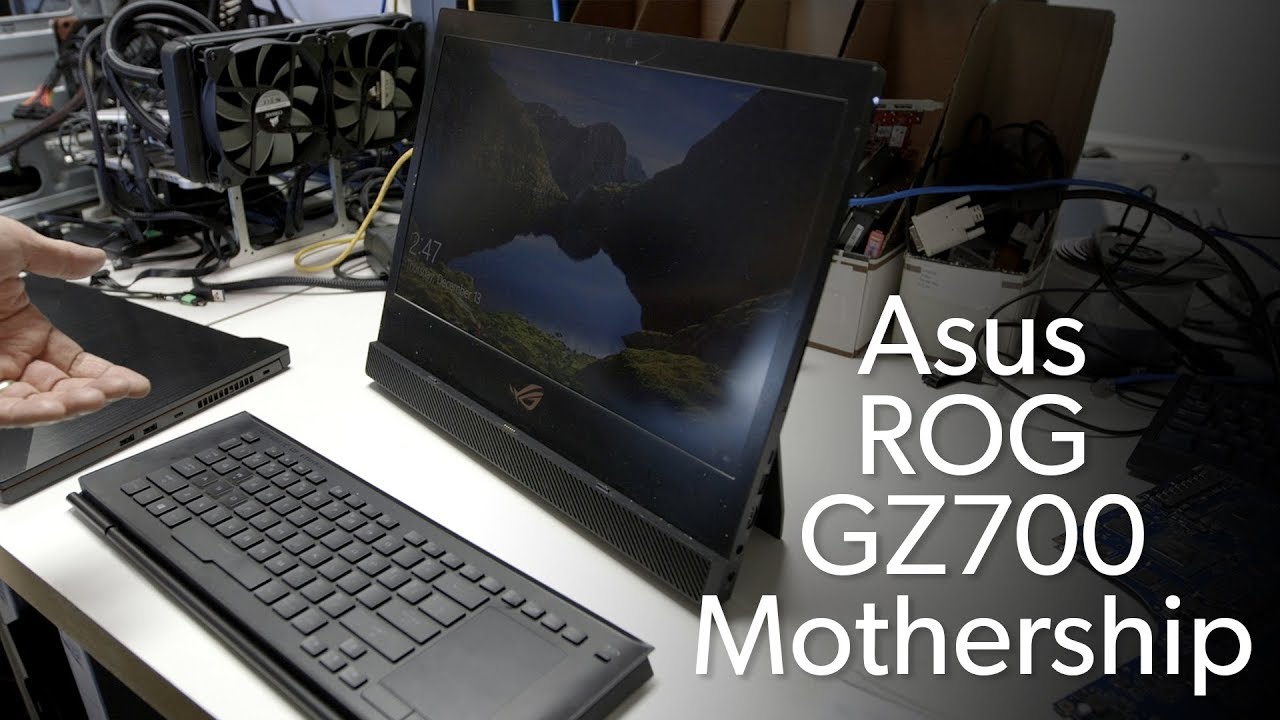 Asus ROG GZ700 Mothership: Microsoft Surface Pro with guts!