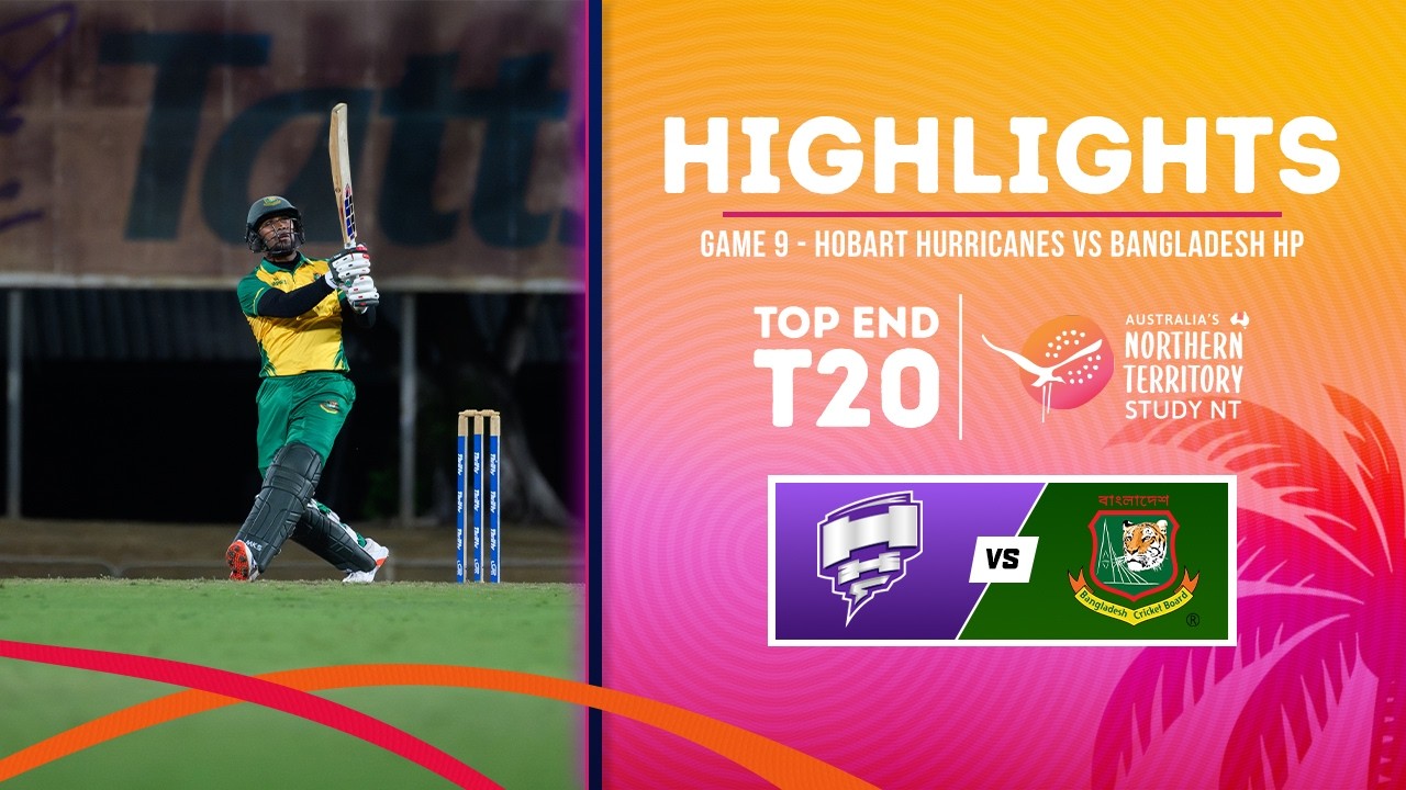 Лучшие моменты матча 09 | Hobart Hurricanes Academy против Bangladesh HP | Серия Study NT Top End...