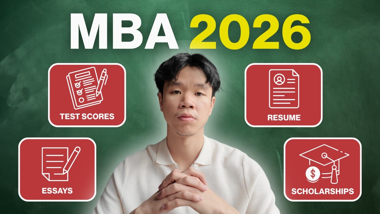 Beginner&rsquo;s Guide to MBA Applications in 36 minutes