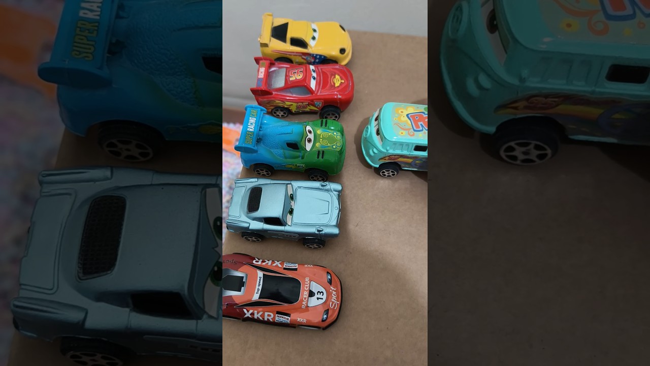 Jackson Storm, Cruz Ramirez Big, Chick Hicks, McQueen Cars, Pixar Cars Toys #cars #truck #mcqueen