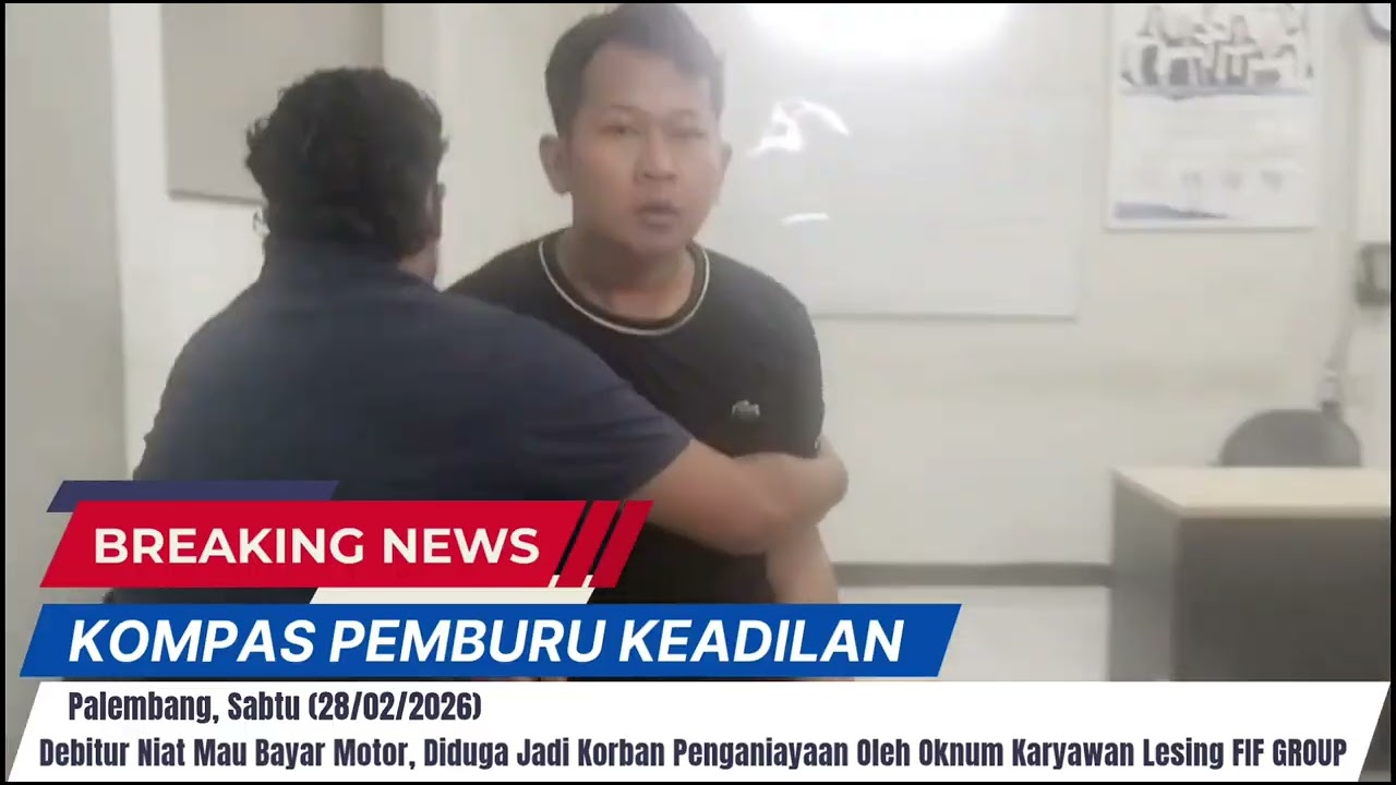Debitur Niat Mau Bayar Motor, Diduga Jadi Korban Penganiayaan Oleh Oknum Karyawan Lesing FIF GROUP 