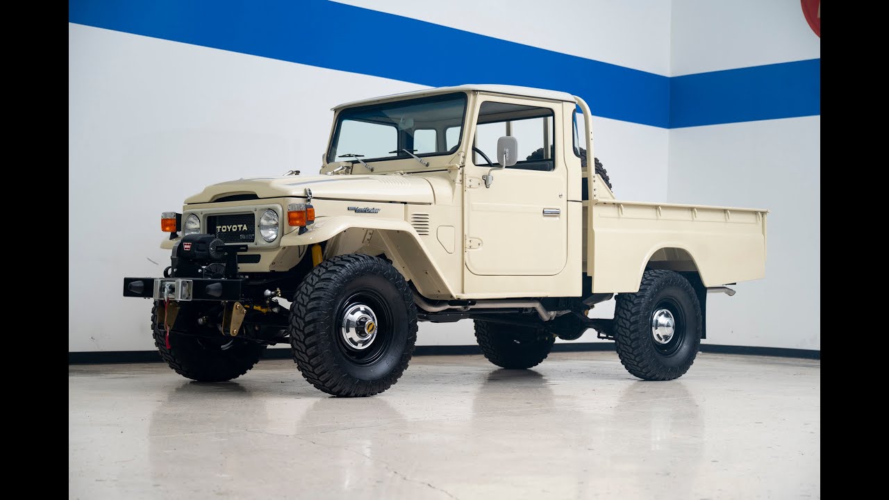 1980 Toyota Land Cruiser HJ45 demo