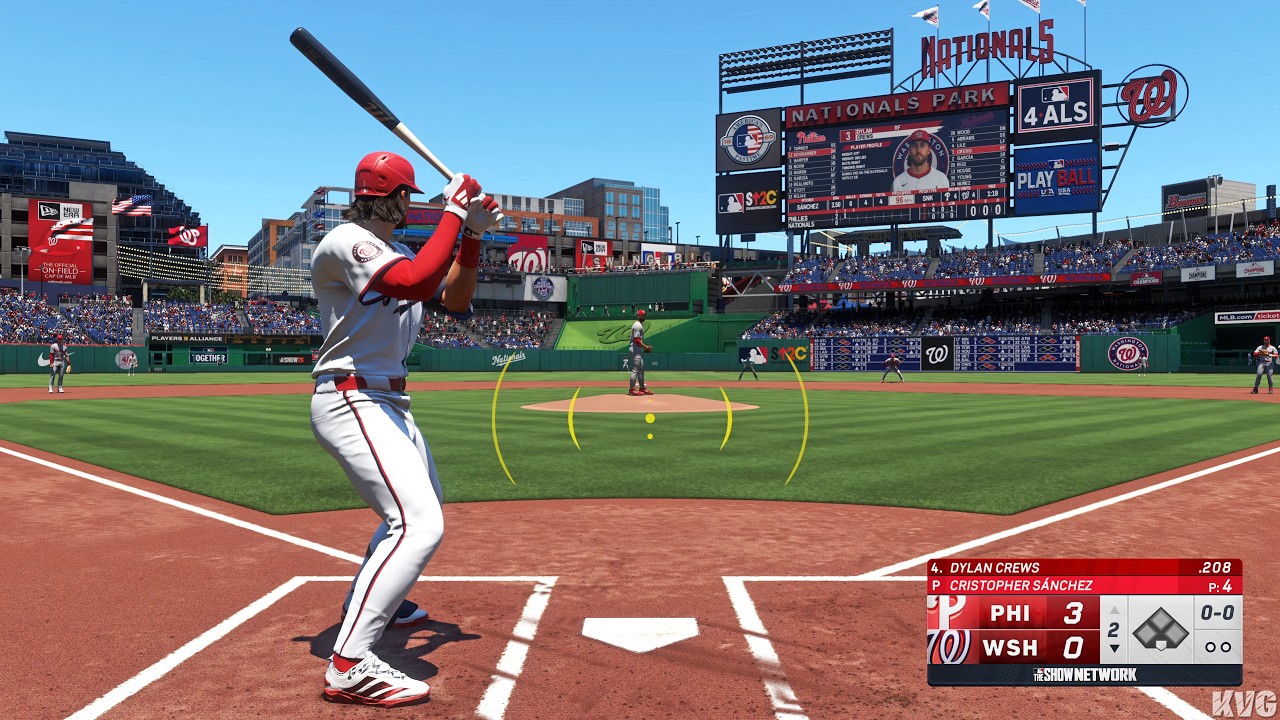 MLB The Show 26 - Филадельфия Филлис против Вашингтон Нэшнлс - Геймплей (PS5 UHD) [4K60FPS]