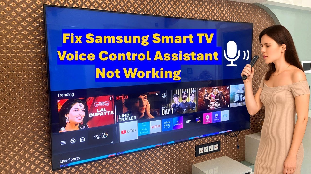 Как исправить неработающий помощник голосового управления на телевизоре Samsung Smart TV (не рабо...