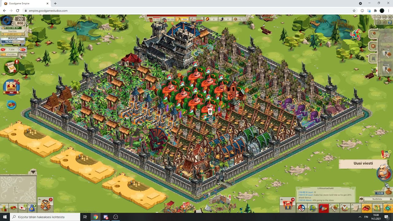 [GoodGame Empire] Defending some attacks
