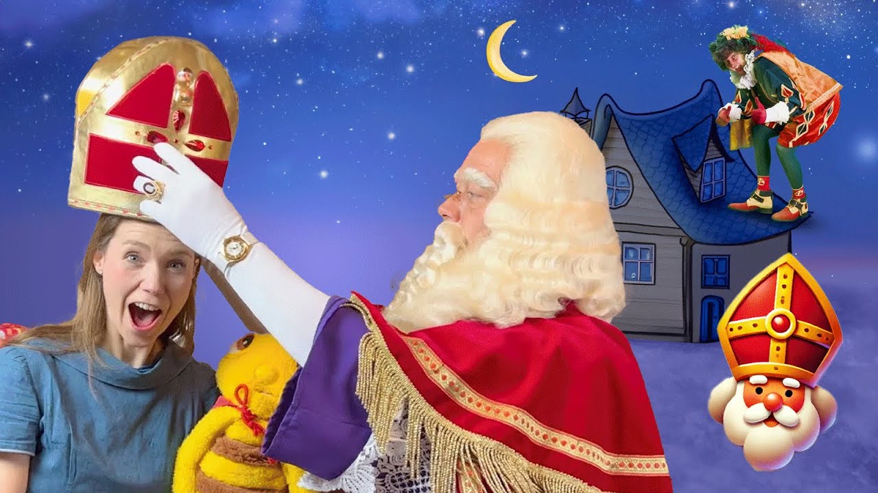 Sinterklaas zingt met Mevrouw Muziek