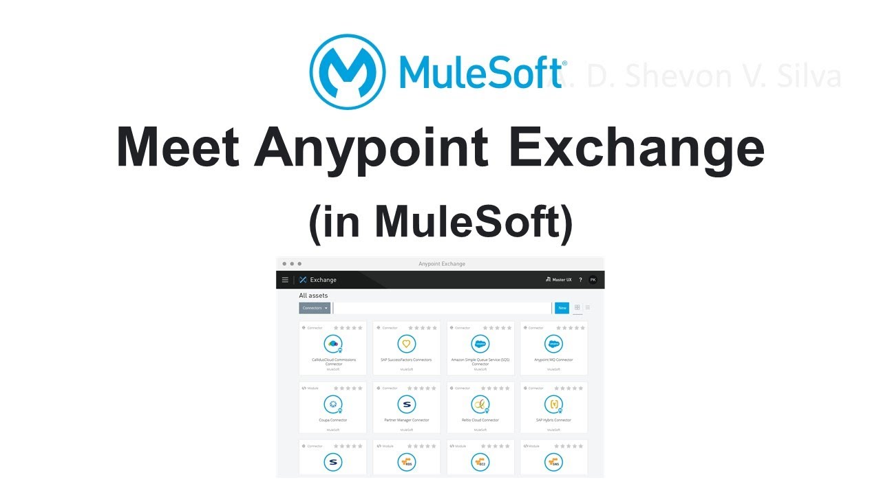Meet Anypoint Exchange (in MuleSoft)