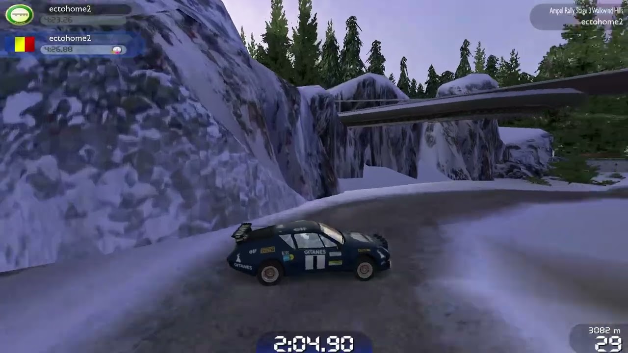 Trackmania Rally Stage 3 Walkwind Hills